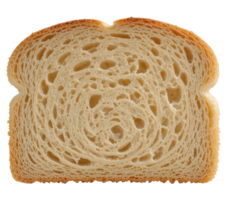 Rustic Bread Slice with Soft Center and Crunchy Edge png