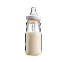 Bottle with milk for feeding infants and toddlers at home png