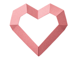Heart shape design for romantic occasions and craft projects png