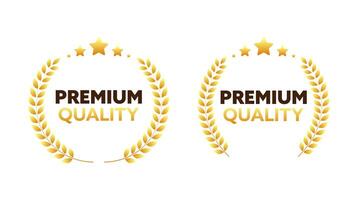 Premium Quality Rotating Laurel Wreath with Stars on White and Green Screen Background video