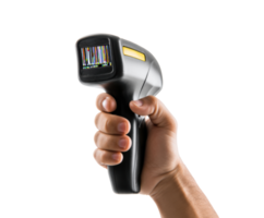 Handheld barcode scanner for efficient inventory management tasks png