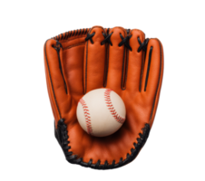Catching a baseball with a glove during practice png