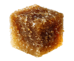 Brown sugar cube for baking and cooking uses png