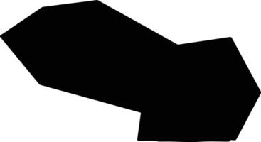Antratsyt Ukraine silhouette map vector