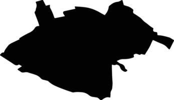 ARDEOANI Romania silhouette map vector