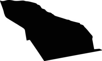 Asten Netherlands silhouette map vector