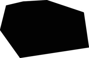 Baihexian China silhouette map vector