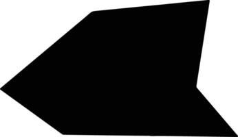 Baishuixian China silhouette map vector