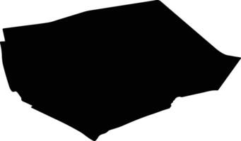 Borger Odoorn Netherlands silhouette map vector