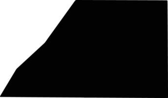 Buchanan United States silhouette map vector