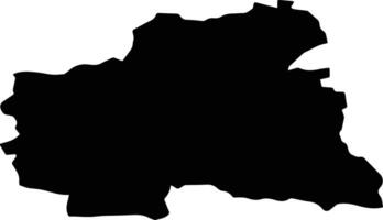 CAHIR LEA 4 Ireland silhouette map vector