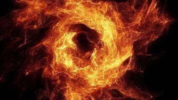 Fire Vortex Transition Revealer Intro video