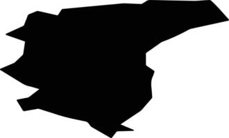 CLONDALKIN LEA 7 Ireland silhouette map vector