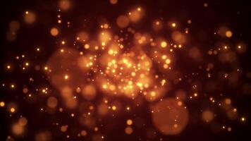 Bokeh Particles Background Loop video
