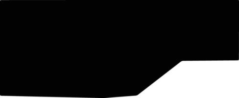 Crawford United States silhouette map vector