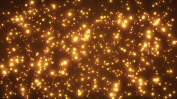 Bokeh Sparks Background Flow Embers Loop Looped video