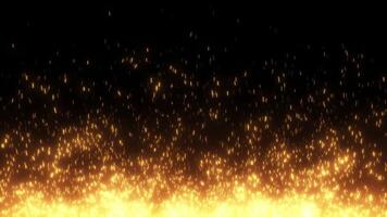 Sparks Background Flow Embers Loop Looped video