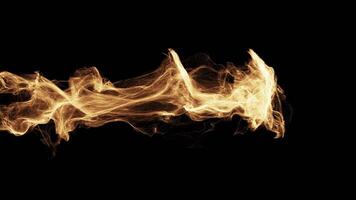 Golden Luxury Particle Wave Explosion Horizontal video