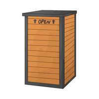 Logistic secure box vector