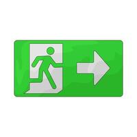 exit symbol illustration vector