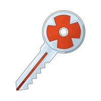 illustration of Hacker key vector