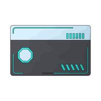 illustration of hacker screen vector