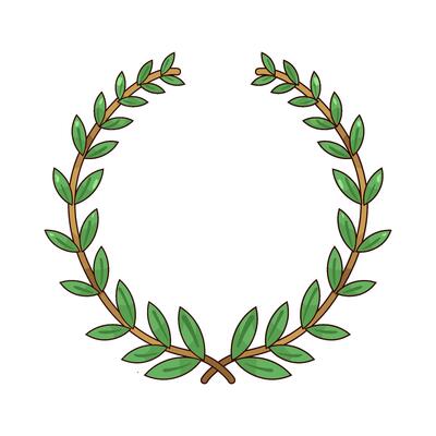 illustration of laurel