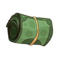 roll of money vector