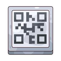 qr code scan vector