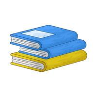 stack of books vector