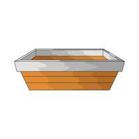 Farm basket illustration vector