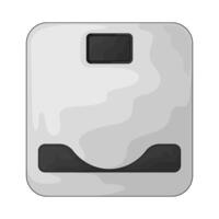 digital weight scale vector
