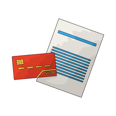 Legal Document with card