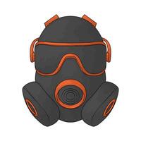 industrial gas mask vector
