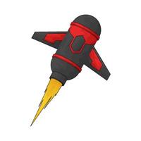 the rocket launch vector