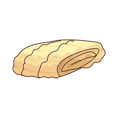 illustration of a folded towel