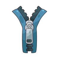 sewing zipper illustration vector