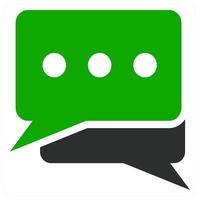 Message icon concept design vector