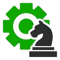 Strategy and path icon concept design vector