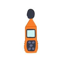 chardonnay noise level meter cartoon illustration vector