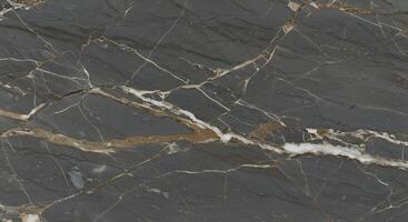 Grey Marble Slab with Veining photo