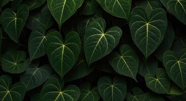 Anthurium Leaf Background photo