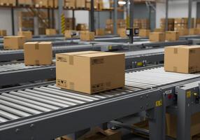 Cardboard Box for shipping photo