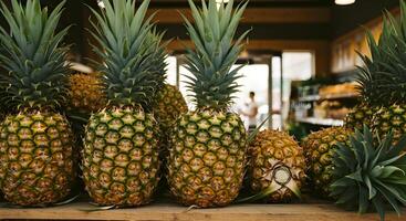 Pineapple Fresh Fruit photo