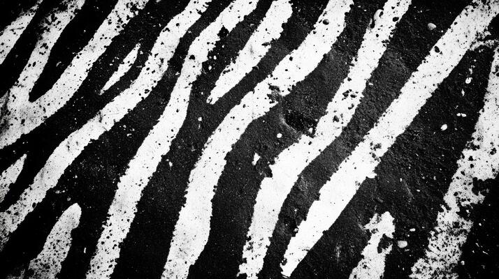 Black And White Zebra Stripes Texture Background