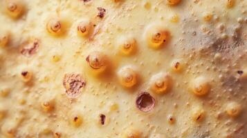 Textured surface with circular patterns photo