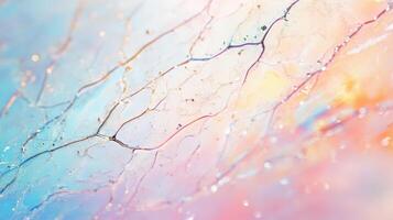 Colorful textured surface with cracks and patterns photo