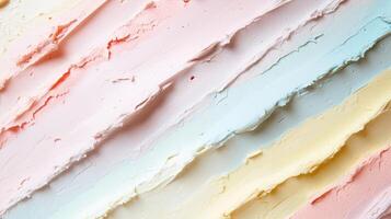 Colors blend together in a smooth texture pattern photo