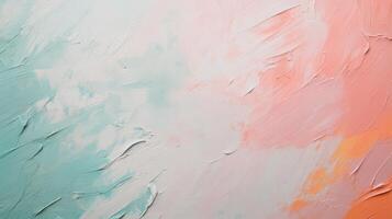Colorful abstract wall art with soft textures photo