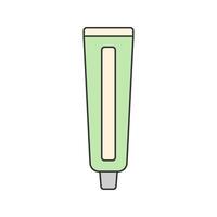 Toothpaste icon Illustration perfect for designs with a home appliance or everiday stuff theme. vector